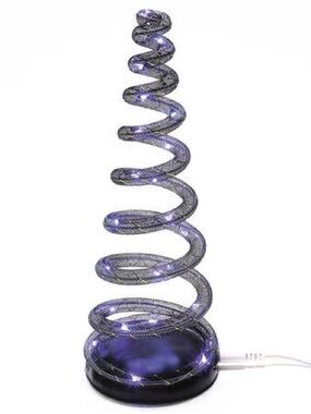 Department 56 Spiralight LED Purple Tree NIB